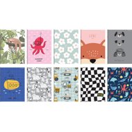 TOP 2000 A5 lined, 32 sheets - mix of motifs (1 pcs) - Exercise Book