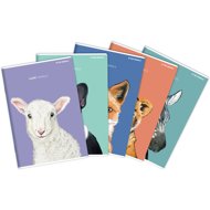 TOP 2000 Animal A5, square, 32 sheets - mix of motifs (1 pcs) - Exercise Book