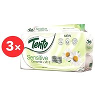 This Sensitive Camomile + Vit. E 3 × 8 pcs - Toilet Paper