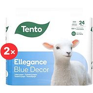 TENTO Ellegance Blue Decor 48 ks - Toaletný papier