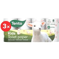 TENTO Kids (3×8 pcs) - Toilet Paper