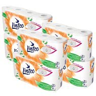 LINTEO Satin White (6 × 8 pcs) - Toilet Paper