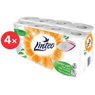 LINTEO Satin White (4× 16pcs) - Toilet Paper
