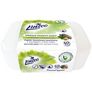 LINTEO Nedves toalettpapír tölgyfakéreg kivonattal - dobozban (60 db) - Nedves wc papír