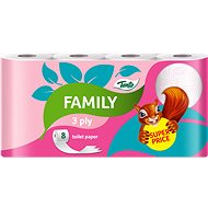 TENTO Family Pink (8 pcs) - Toilet Paper