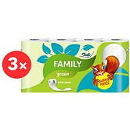 TENTO Family Green 3 × 8 pcs - Toilet Paper