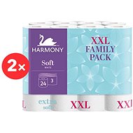 HARMONY XXL Family Pack (2 × 24 pcs) - Toilet Paper