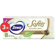 ZEWA Softis Natural Soft 3× (10×9 pcs) - Tissues