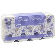 CELTEX Flowers 8 pcs - Toilet Paper