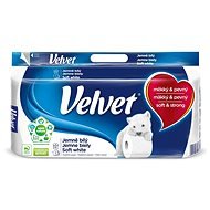 VELVET Fine White 8 pcs - Toilet Paper