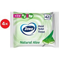 ZEWA Aloe Vera nedvesített WC-papír (4×42 db) - Nedves wc papír