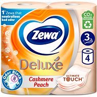 ZEWA Deluxe Cashmere Peach (4 rolls) - Toilet Paper