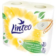 LINTEO White 3-ply Chamomile 16m (4 pcs) - Toilet Paper