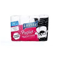 LIVETTE cellulóz (24 darab) - WC papír