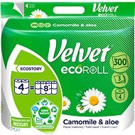 VELVET Eco Roll Camomile (4 ks) - Toilet Paper