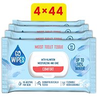 GoWipes Comfort with allantoin 4×44 (176 pcs) - Moist toilet paper