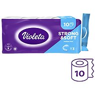 VIOLETA Strong & Soft Peach (10 ks) - Toilet Paper