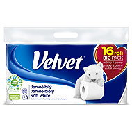 VELVET Fine white (16 pcs) - Toilet Paper
