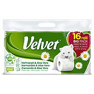 VELVET Chamomile & Aloe Vera (16 pcs) - Toilet Paper