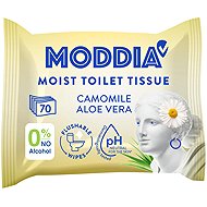 MODDIA Chamomile & Aloe Vera (70pcs) - Moist toilet paper