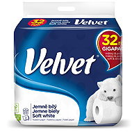 VELVET Jemně bílý (32 ks) - Toilet Paper