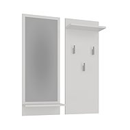 Topeshop Hanger Riva white - Coat Hanger