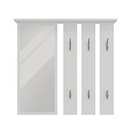 Topeshop Hanger Opal white - Coat Hanger