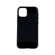 TopQ Kryt iPhone 12 Pro silikon černý 53534 - Phone Cover