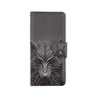 TopQ Puzdro Xiaomi Redmi 10C knižkové Vlk 75292 - Puzdro na mobil