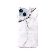 TopQ Kryt iPhone 14 Mramor bílý 82598 - Phone Cover