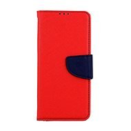 TopQ Pouzdro Xiaomi Redmi Note 12S knížkové červené 107398 - Phone Case