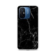 TopQ Kryt Xiaomi Redmi 12C Mramor černý 106711 - Phone Cover