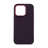 TopQ Cover Frame iPhone 15 Pro purple 105095 - Phone Cover