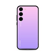 TopQ Kryt Luxury Samsung S23 pevný duhový růžový 106659 - Phone Cover