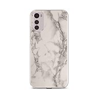 TopQ Kryt Motorola Moto E32s Mramor bílý 106392 - Phone Cover