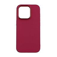 TopQ Kryt Frame iPhone 14 Pro malinový 108444 - Phone Cover