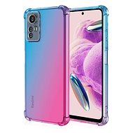 TopQ Cover Xiaomi Redmi Note 12S Shock rainbow blue-pink 99834 - Phone Cover