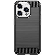 TopQ Kryt iPhone 15 Pro Max černý 105219 - Phone Cover