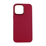 TopQ Kryt Frame iPhone 15 Pro Max malinový 105036 - Phone Cover
