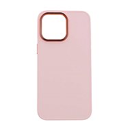 TopQ Kryt Frame iPhone 15 Pro Max růžový 105032 - Phone Cover