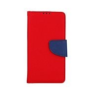 TopQ Pouzdro iPhone 15 knížkové červené 105188 - Phone Case
