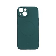 TopQ Cover iPhone 15 with MagSafe dark green 99962 - Phone Cover