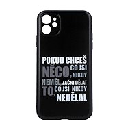 TopQ Kryt iPhone 11 silikon Moto 99274 - Phone Cover