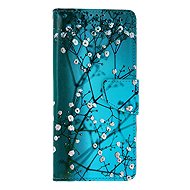 TopQ Case Xioami Redmi 15 Blue with flowers 142347 - Phone Case