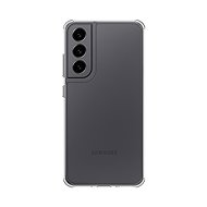 TopQ Cover Samsung S25 FE durable transparent black 142483 - Phone Cover