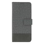 TopQ GOMMA Samsung A17 book case grey 142727 - Phone Case