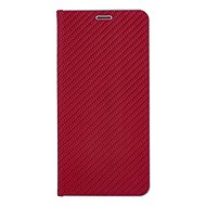 TopQ Case Samsung A17 book Luna Carbon Book red 142751 - Phone Case