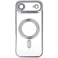 TopQ Metallic MagSafe Back Cover for iPhone Air Silver - Phone Cover