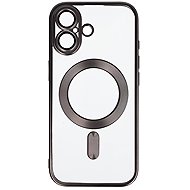 TopQ Metallic MagSafe Back Cover for iPhone 17 Titanium - Phone Cover