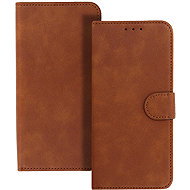 TopQ Universal Book Case COMMON (SIZE XXL) brown - Phone Case